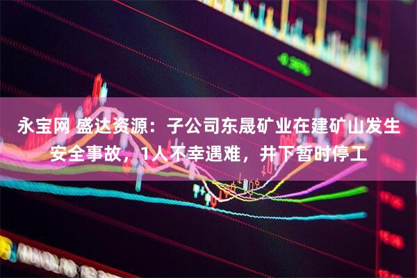 永宝网 盛达资源：子公司东晟矿业在建矿山发生安全事故，1人不幸遇难，井下暂时停工