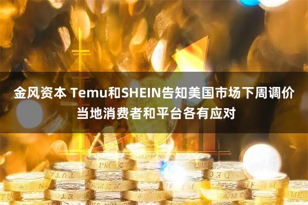 金风资本 Temu和SHEIN告知美国市场下周调价 当地消费者和平台各有应对