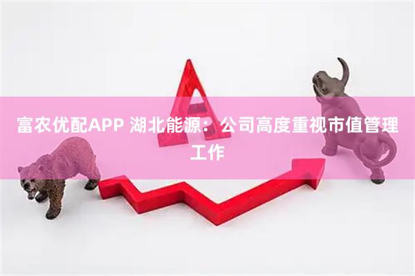 富农优配APP 湖北能源：公司高度重视市值管理工作
