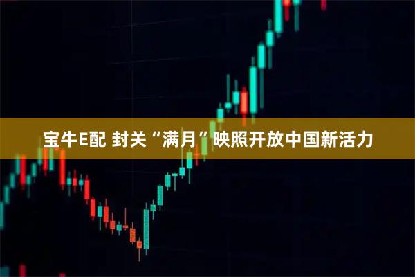 宝牛E配 封关“满月”映照开放中国新活力